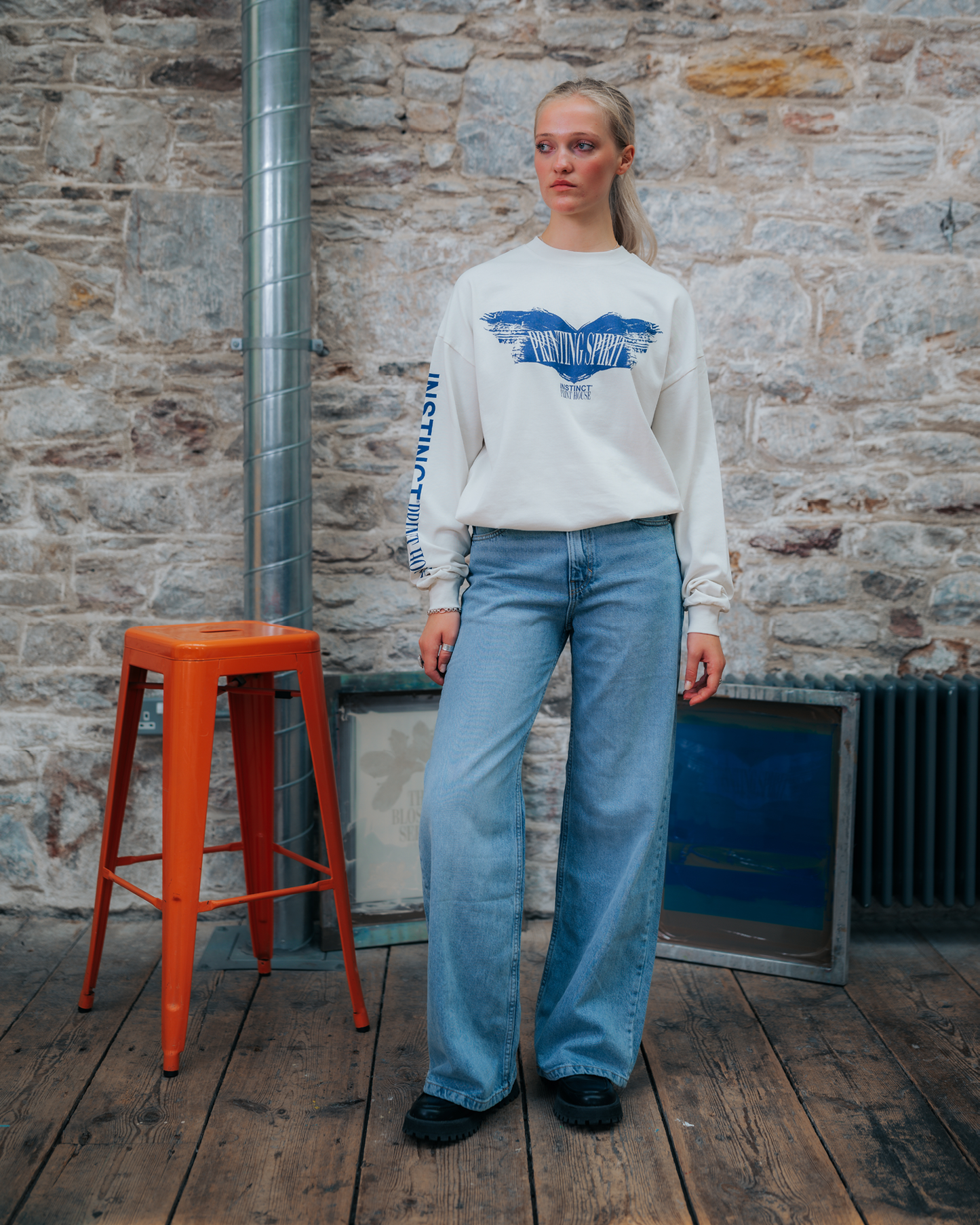 INSTINCT® Print House Long Sleeve T-shirt