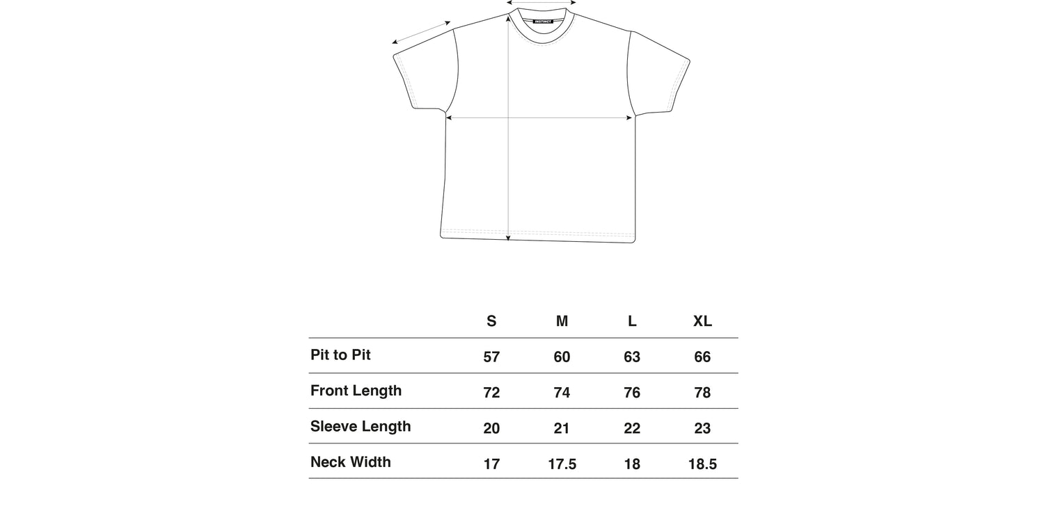 Sizing Chart INSTINCT Sizing chart instinct