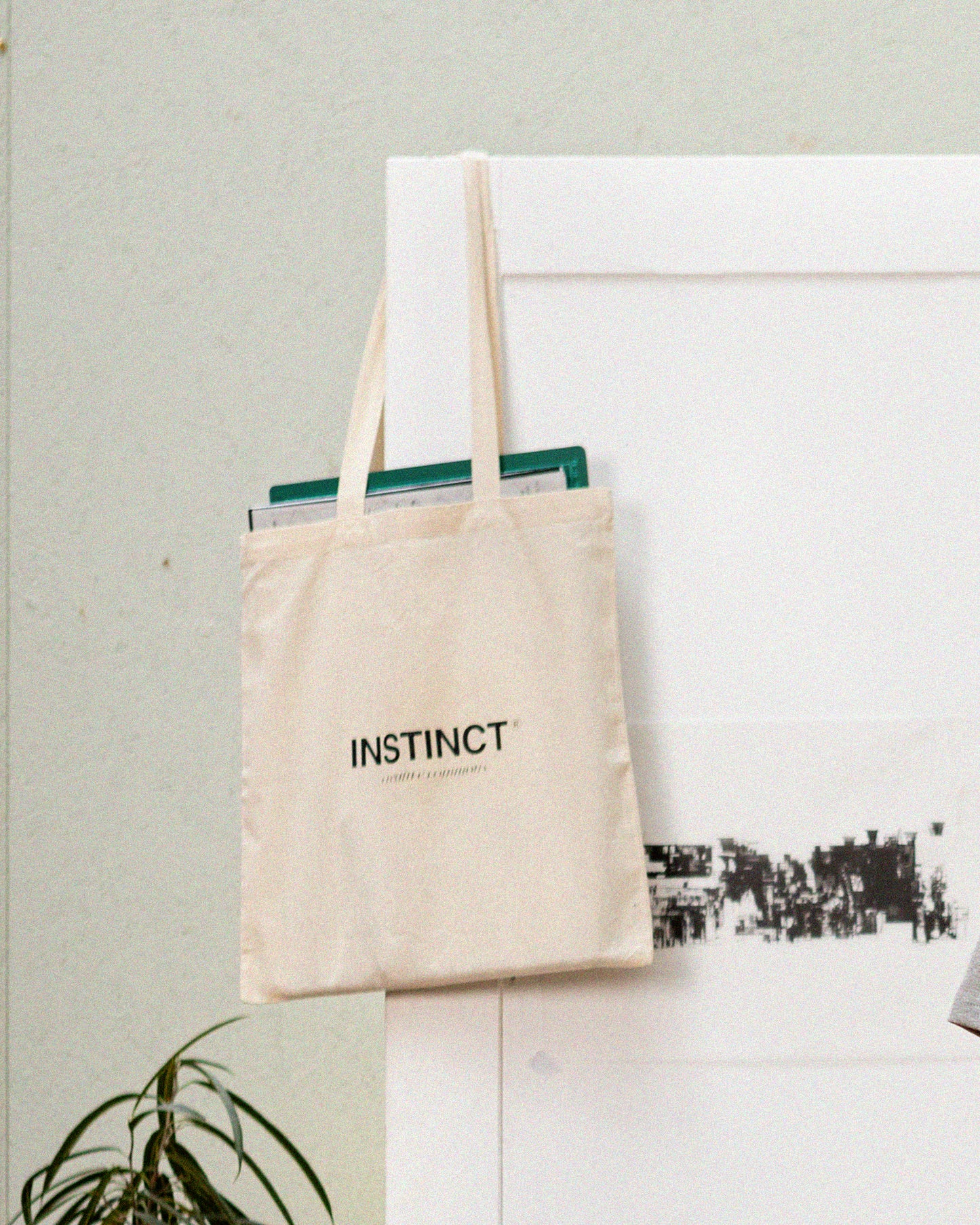 In house screen printed Tote